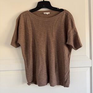 Eileen Fisher Brown Pullover Sweater Size Medium 41568